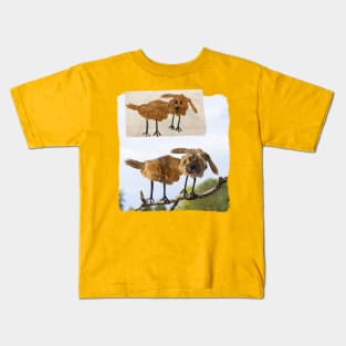 Dog Bird Kids T-Shirt